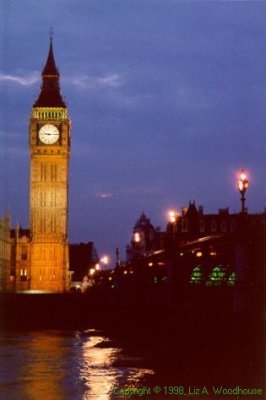 Big Ben at night